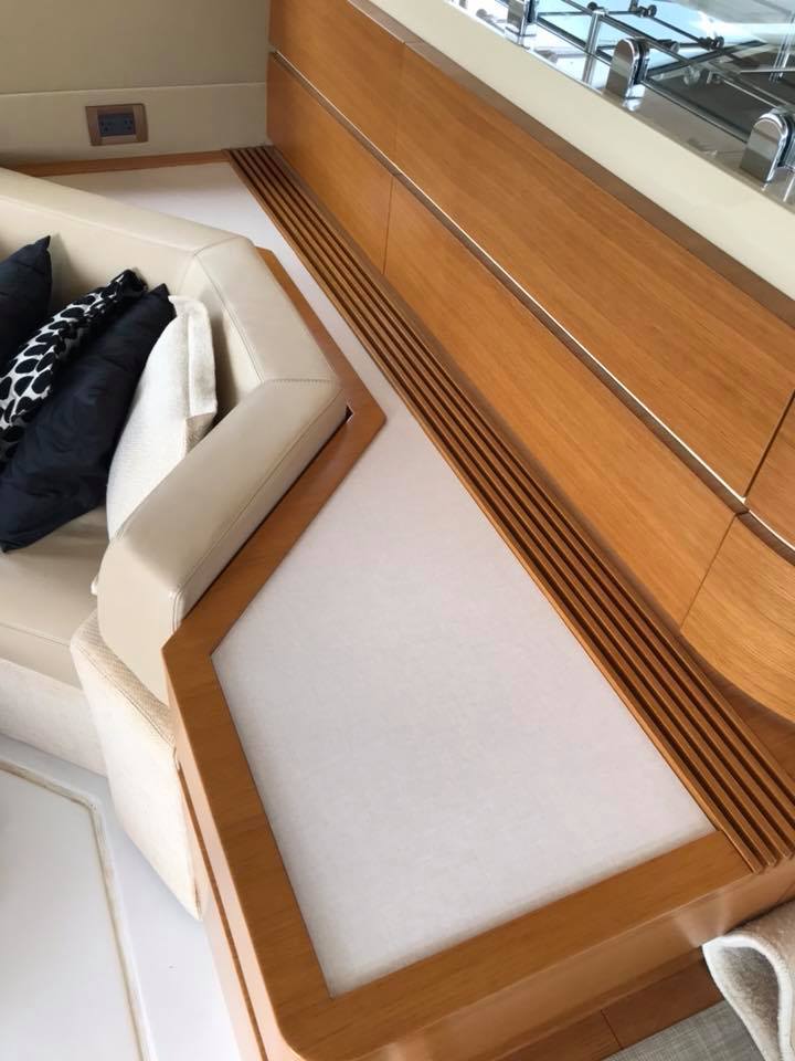 Yacht Azimut 60 com Linho Italiano